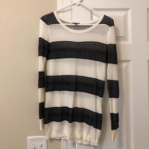 Small lightweight express sweater with lace.